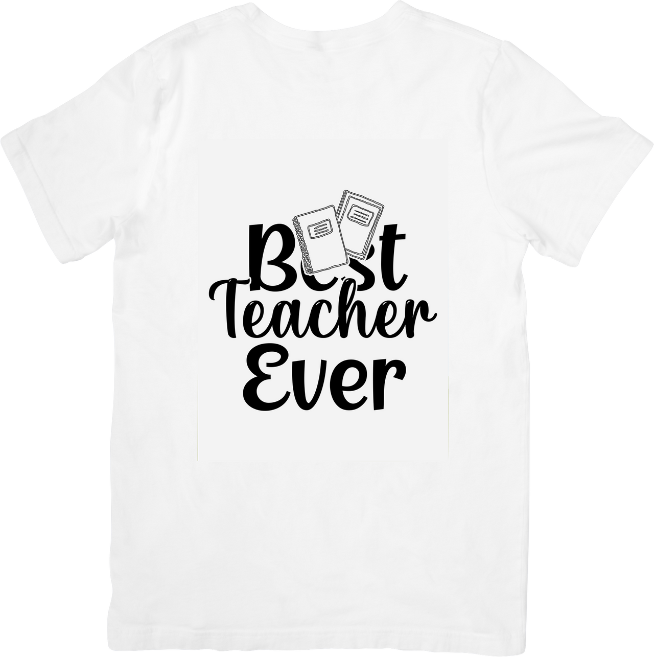 Best Teacher Ever T-Shirt | Minimalist Appreciation Graphic Tee | Teacher Gift